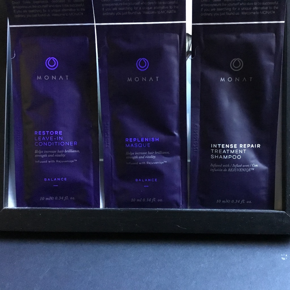 NEW MONAT Sample set 3 products